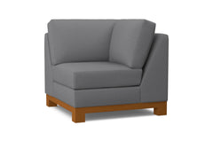 Avalon Square Corner :: Leg Finish: Pecan