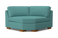 Melrose Round Corner :: Leg Finish: Pecan