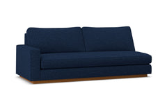 Harper Left Arm Sofa w/ Benchseat :: Leg Finish: Pecan / Configuration: LAF - Chaise on the Left