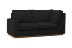 Harper Left Arm Corner Loveseat :: Leg Finish: Pecan / Configuration: LAF - Chaise on the Left