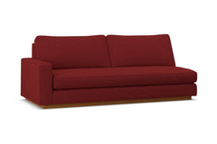 Harper Left Arm Sofa w/ Benchseat :: Leg Finish: Pecan / Configuration: LAF - Chaise on the Left