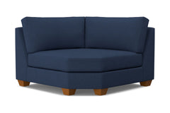 Tuxedo Round Corner :: Leg Finish: Pecan
