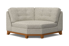 Brentwood Round Corner :: Leg Finish: Pecan