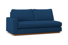 Harper Left Arm Apt Size Sofa w/ Benchseat :: Leg Finish: Pecan / Configuration: LAF - Chaise on the Left