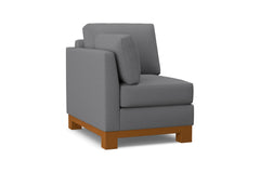Avalon Left Arm Chair :: Leg Finish: Pecan / Configuration: LAF - Chaise on the Left