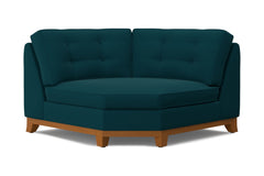 Brentwood Round Corner :: Leg Finish: Pecan