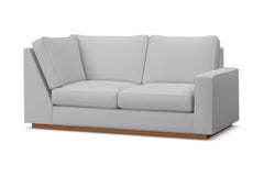 Harper Right Arm Corner Loveseat :: Leg Finish: Pecan / Configuration: RAF - Chaise on the Right
