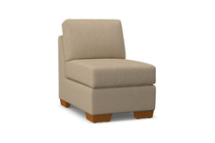 Melrose Armless Chair :: Leg Finish: Pecan