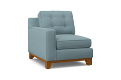 Brentwood Left Arm Chair :: Leg Finish: Pecan / Configuration: LAF - Chaise on the Left