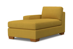 Melrose Left Arm Chaise :: Leg Finish: Pecan / Configuration: LAF - Chaise on the Left