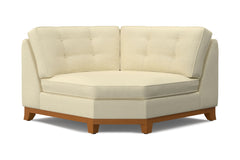 Brentwood Round Corner :: Leg Finish: Pecan