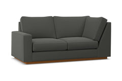 Harper Left Arm Corner Loveseat :: Leg Finish: Pecan / Configuration: LAF - Chaise on the Left