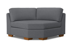 Melrose Round Corner :: Leg Finish: Pecan