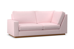 Harper Left Arm Corner Apt Size Sofa :: Leg Finish: Pecan / Configuration: LAF - Chaise on the Left