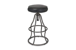 Levett Adjustable Bar Stool VINTAGE BLACK