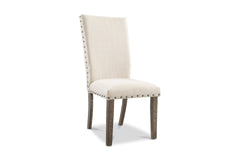 Mariposa Dining Chair Set of 2 CREAM/NATURAL - Apt2B - 1