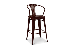 Oxford Metal Counter Chair- Set of 4 BLACK - Apt2B