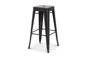 Oxford Metal Counter Stool- Set of 4 BLACK - Apt2B