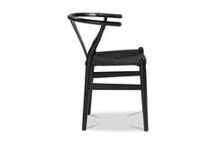 Sylmar Side Chair BLACK/CHOICE OF SEAT COLOR - SET OF 2