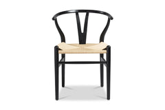 Sylmar Side Chair BLACK/CHOICE OF SEAT COLOR - SET OF 2