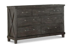 Vantage Dresser RUSTIC BLACK