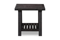 Vantage Side Table RUSTIC BLACK