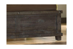 Vantage Wood Back Bed RUSTIC BLACK