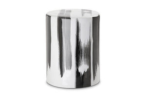 Watercolor Ceramic Stool CHARCOAL