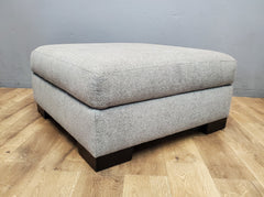 Melrose Large Ottoman in RHINO