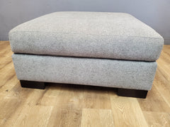 Melrose Large Ottoman in RHINO