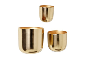Ava Planter SET OF 3 GOLD