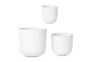 Ava Planter SET OF 3 WHITE