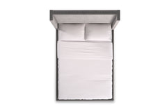 Beacon Upholstered Bed GREY VELVET