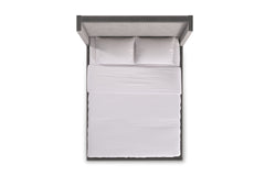 Beacon Upholstered Bed GREY VELVET