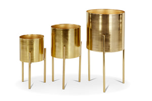 Cobb Planter SET OF 3 GOLD