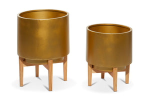 Dash Planter SET OF 2 GOLD