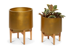 Dash Planter SET OF 2 GOLD
