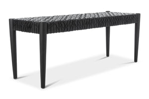 Loomis Leather Bench