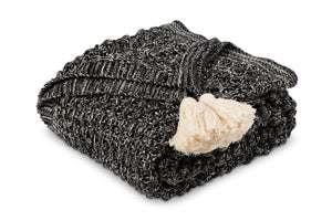 Rhubarb Knit Throw