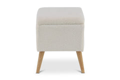 Hale Storage Ottoman IVORY