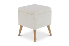Hale Storage Ottoman IVORY