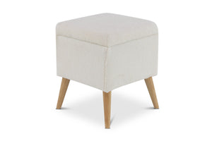 Hale Storage Ottoman IVORY