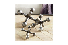 Hatcher Sculpture SET OF 3 SILVER