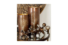 Hatcher Sculpture SET OF 3 SILVER