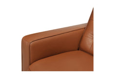 Toranado 2pc Leather Sectional with Power Footrests