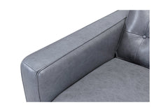 Toranado 2pc Leather Sectional with Power Footrests