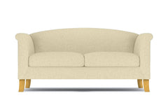 Albright Apartment Size Sofa :: Leg Finish: Natural / Size: Apartment Size - 74&quot;w