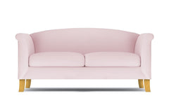 Albright Apartment Size Sofa :: Leg Finish: Natural / Size: Apartment Size - 74&quot;w