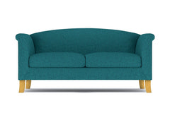 Albright Apartment Size Sofa :: Leg Finish: Natural / Size: Apartment Size - 74&quot;w