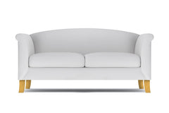 Albright Apartment Size Sofa :: Leg Finish: Natural / Size: Apartment Size - 74&quot;w
